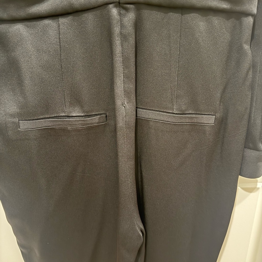 Veronica Beard Kavia Jumpsuit Black Size 0 Long Sleeve - Picture 12 of 12